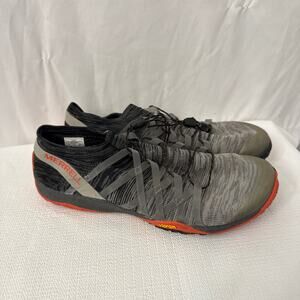 Merrell Trail Glove 4 Knit Shoes Mens Size 12 Vibram Barefoot Running Minimalist